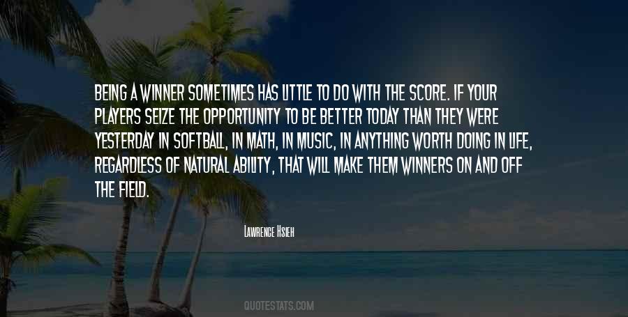 Be A Winner Quotes #883873