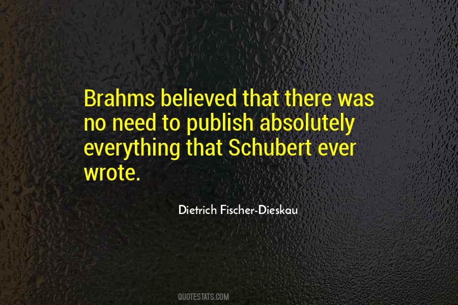 Fischer Dieskau Quotes #897992