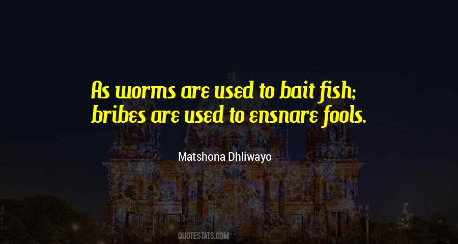 Fish Bait Quotes #119136
