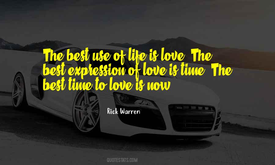 Now Is The Best Time Quotes #583992