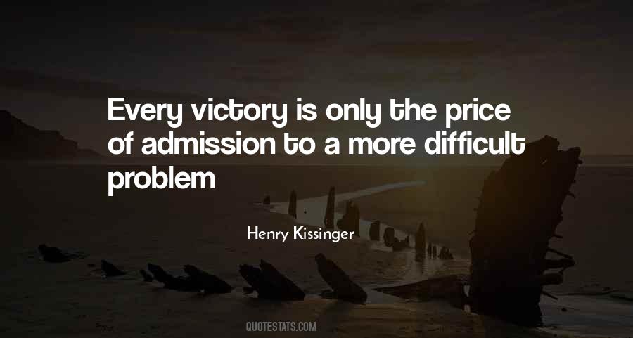 Quotes About The Price Of Victory #684023
