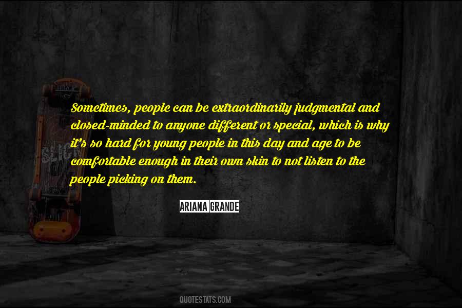 When You Are Comfortable In Your Own Skin Quotes #981881