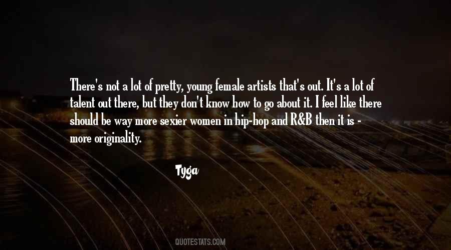 Female Hip Hop Quotes #1186273