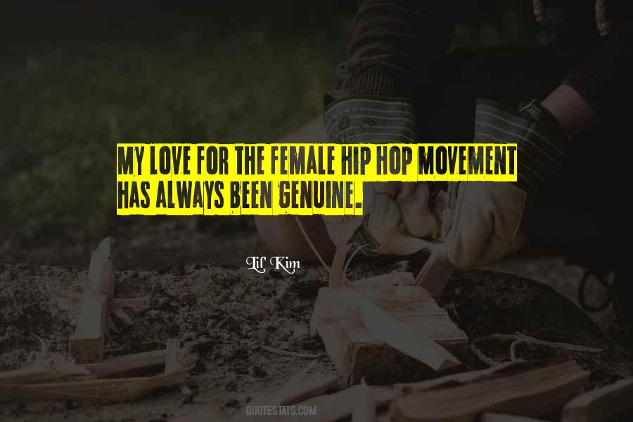 Female Hip Hop Quotes #1795294