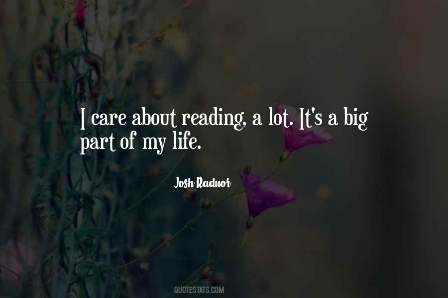 Big Part Of My Life Quotes #1494592