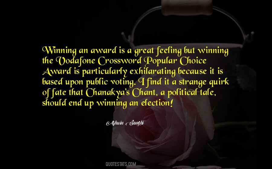 Political Choice Quotes #683521