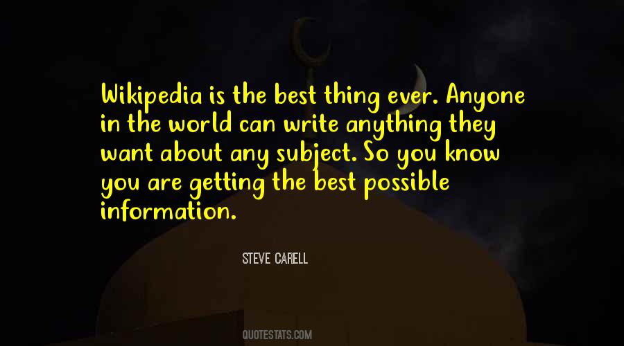 You Are The Best Thing Quotes #250363