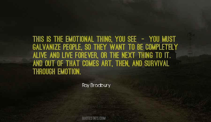 Emotional Art Quotes #377124