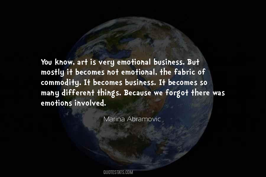 Emotional Art Quotes #89073