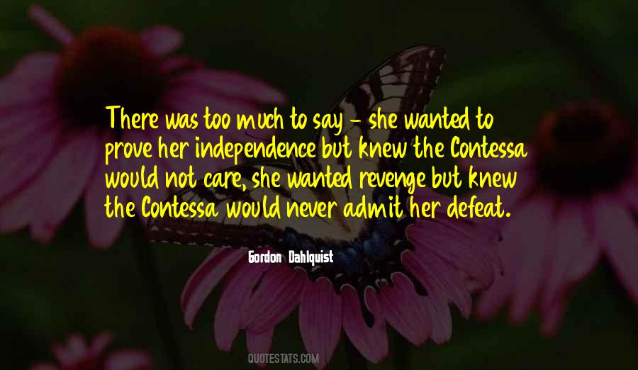 Never Revenge Quotes #1065234