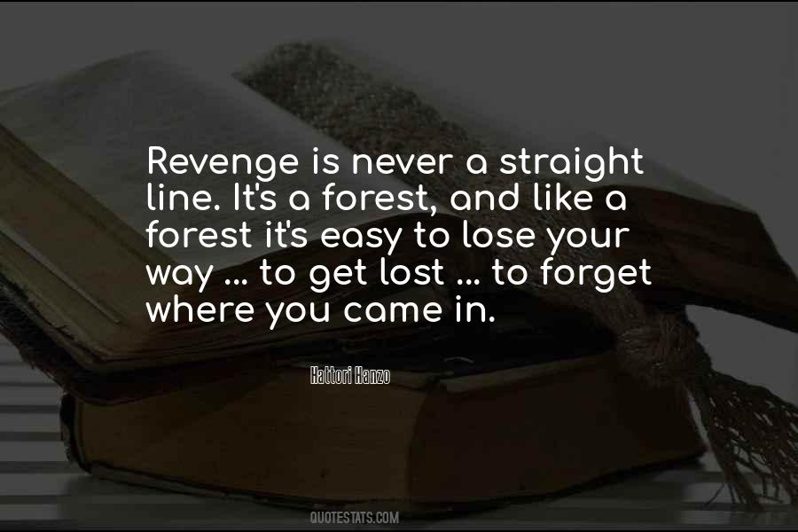 Never Revenge Quotes #1320553