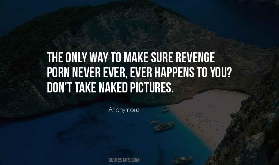 Never Revenge Quotes #253621