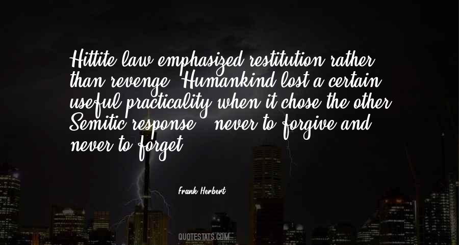 Never Revenge Quotes #470669