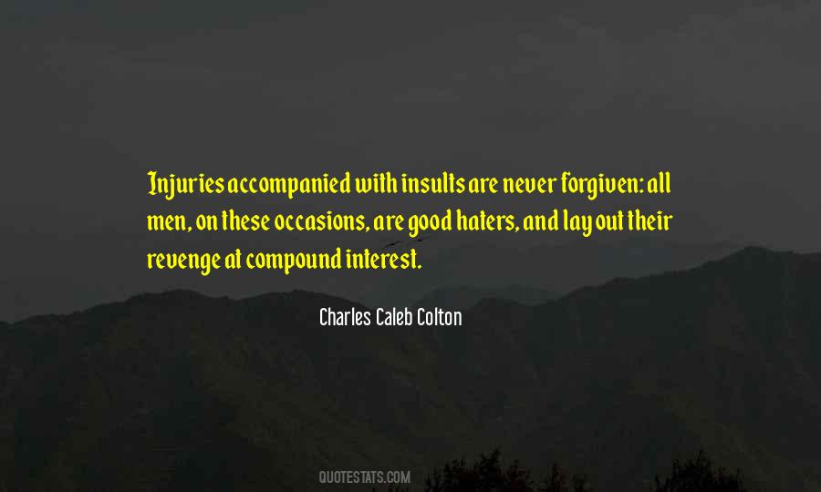 Never Revenge Quotes #589672