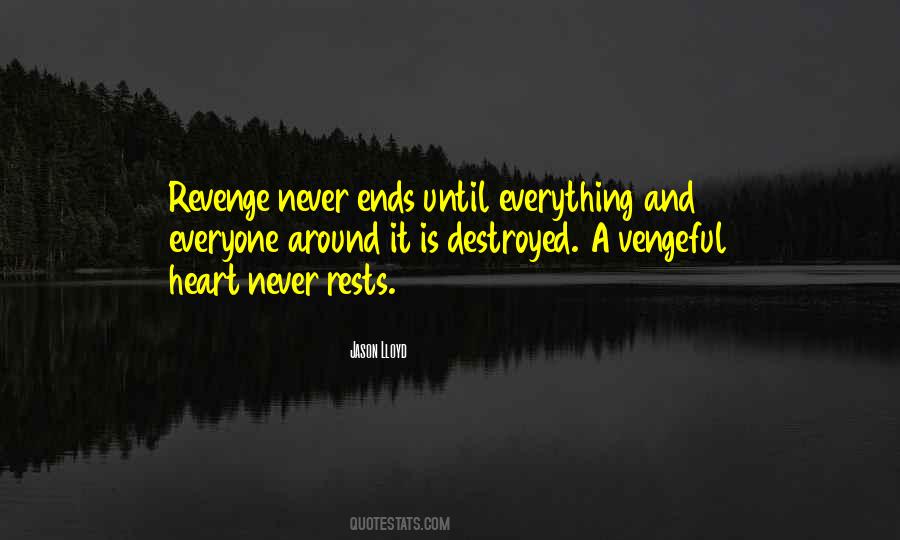 Never Revenge Quotes #91958