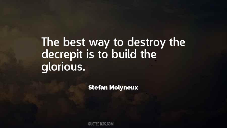 Build Not Destroy Quotes #1137361