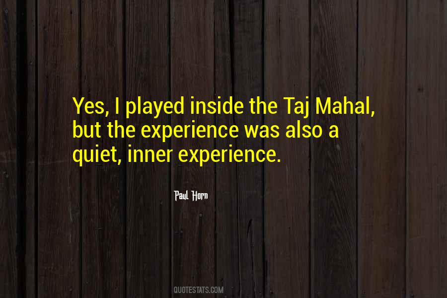 Quotes About The Taj Mahal #37470