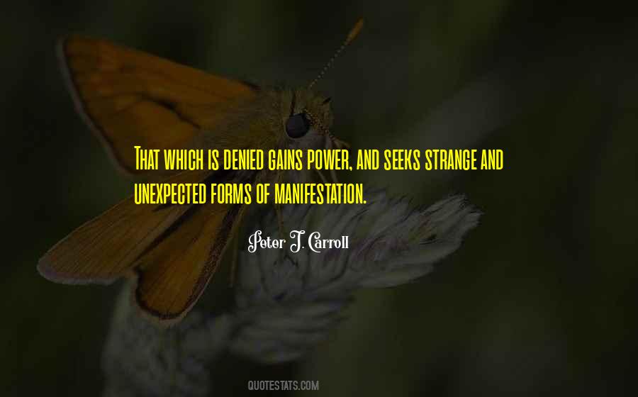 Power Of Manifestation Quotes #1574071