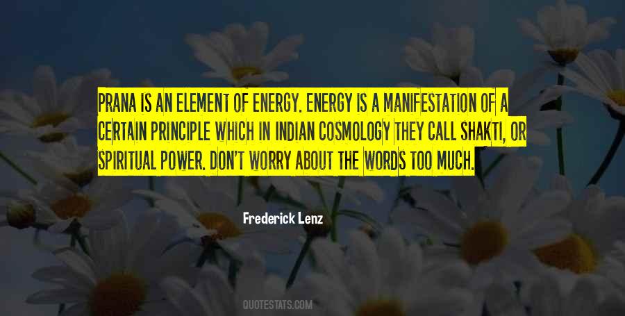 Power Of Manifestation Quotes #988131