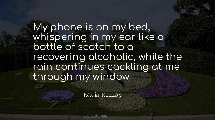 Rain On My Window Quotes #69546