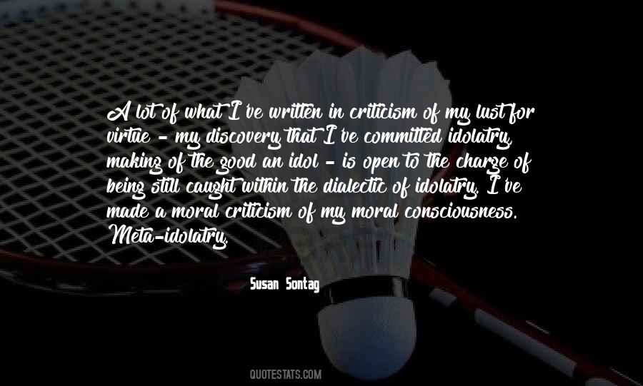 Open To Criticism Quotes #503902
