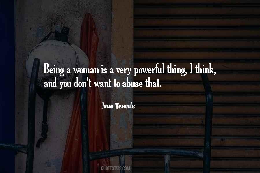 Being A Powerful Woman Quotes #677187