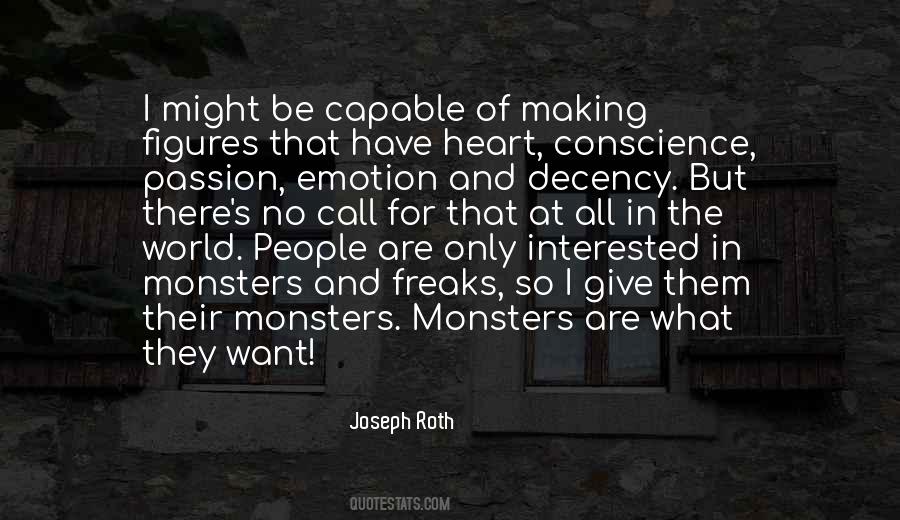 There Be Monsters Quotes #1287367