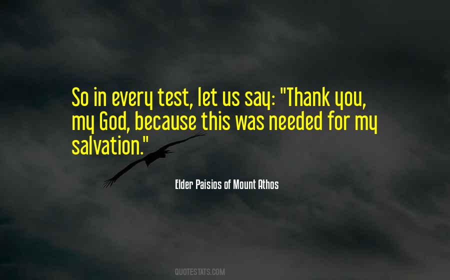 God Will Test You Quotes #339042