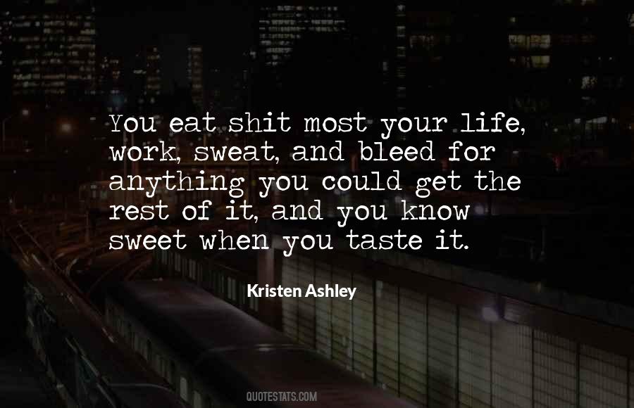 Sweet Work Quotes #1019224