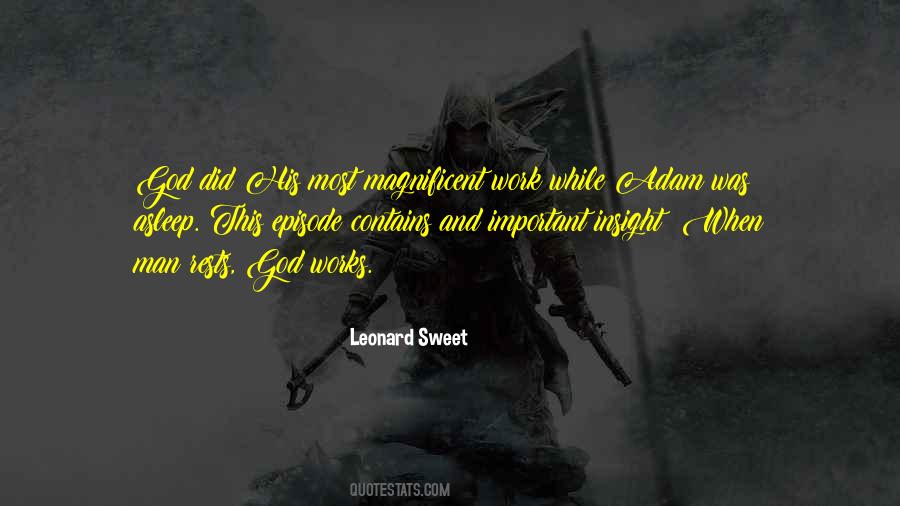 Sweet Work Quotes #249331