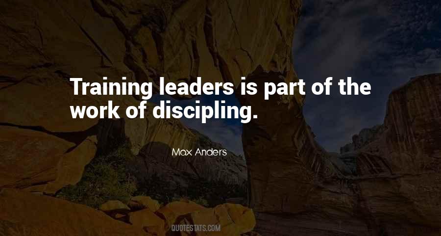Training Leaders Quotes #170941