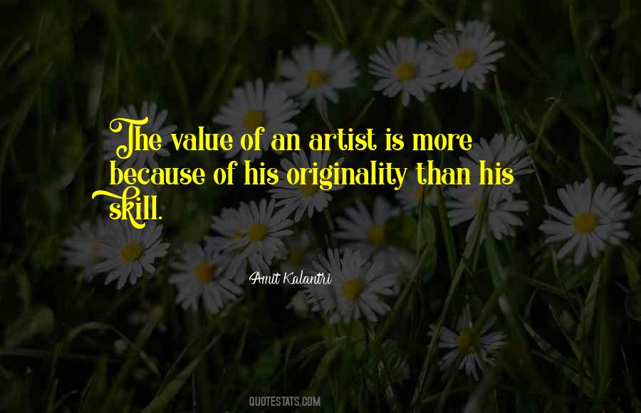Art Value Quotes #185073