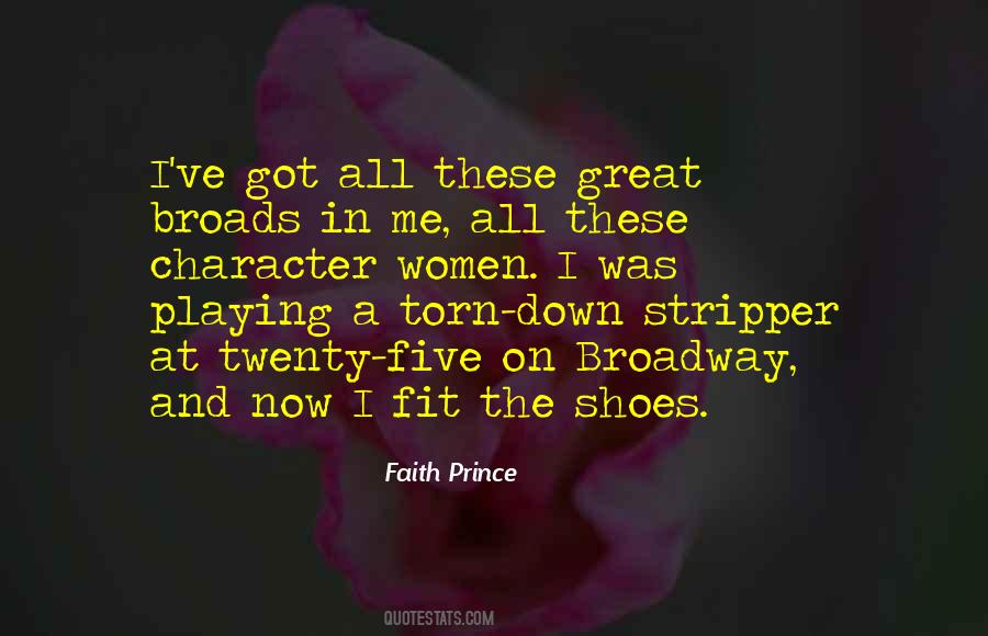 Fit My Shoes Quotes #218868