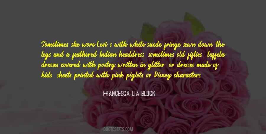 Pink Poetry Quotes #1385625