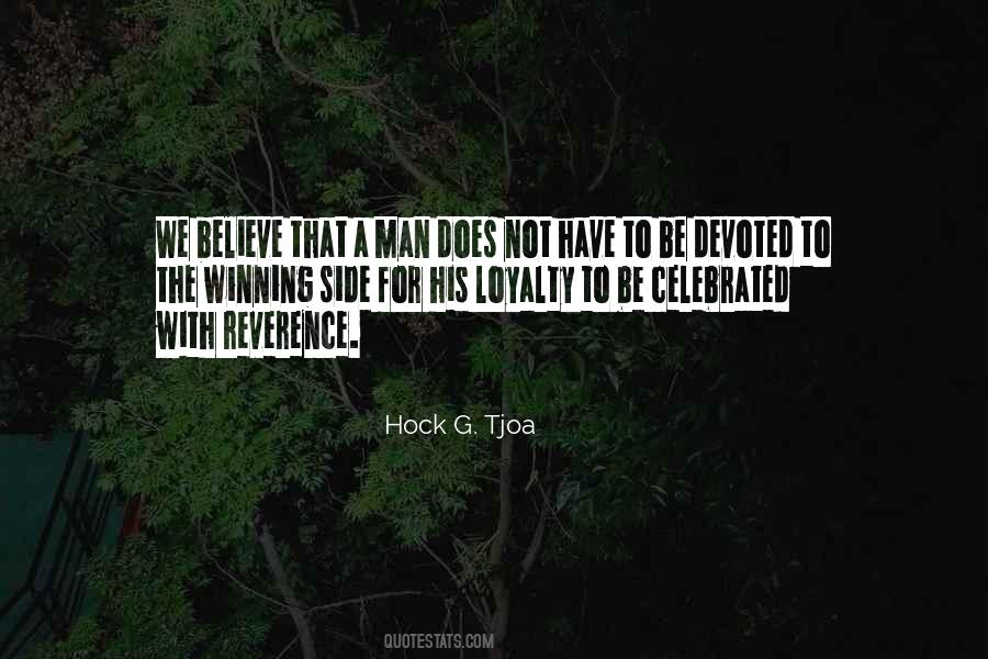 My Honor Is My Loyalty Quotes #539848