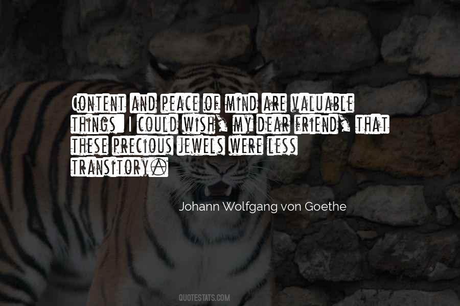 My Peace Of Mind Quotes #288278