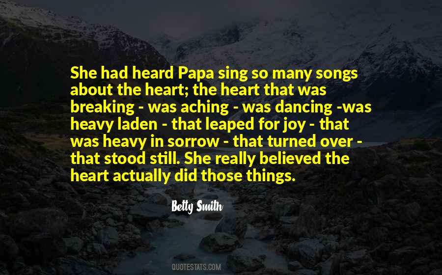 Sing For Joy Quotes #1132365