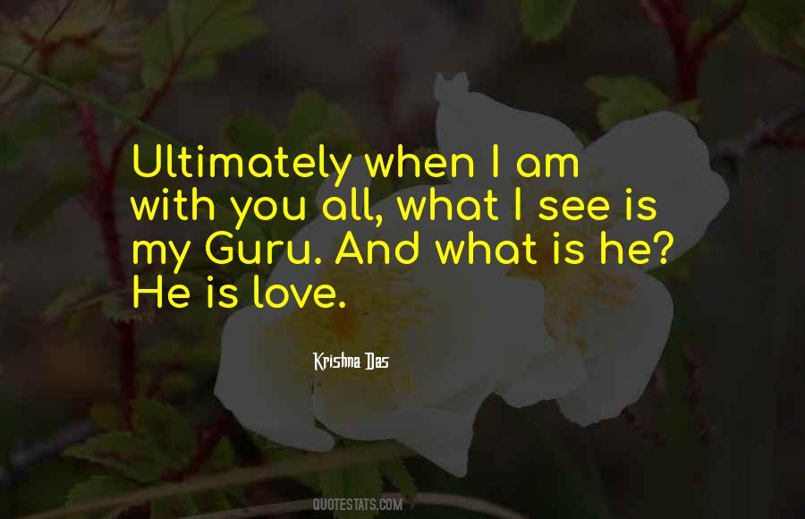 Krishna Guru Quotes #1125429