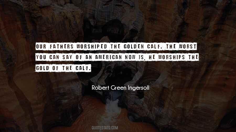 Green Gold Quotes #560173