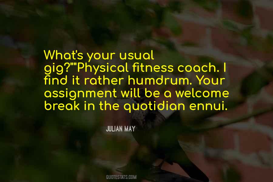 Fitness Trainer Quotes #261294