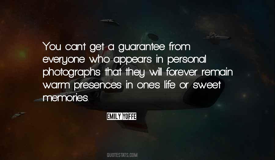 Our Sweet Memories Quotes #518414