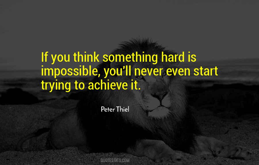 Quotes About Something Hard #529319