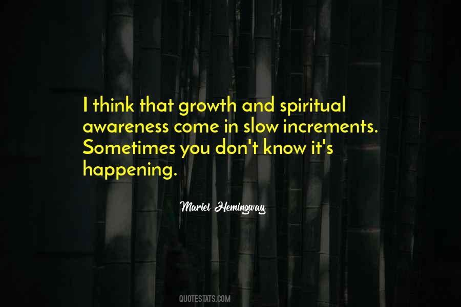 Growth Spiritual Quotes #215313
