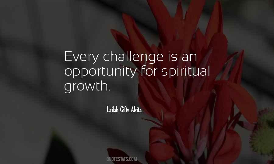 Growth Spiritual Quotes #33350