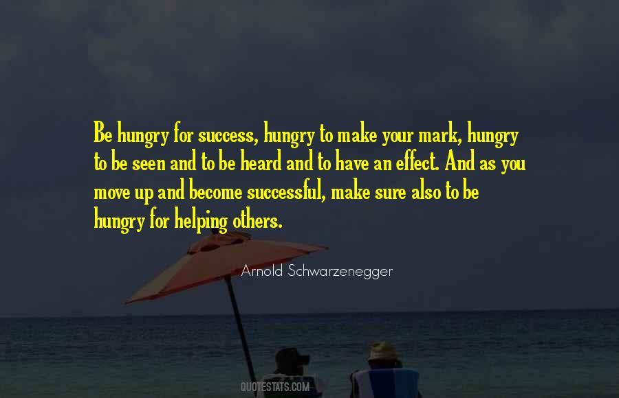 Be Hungry For Success Quotes #1550278