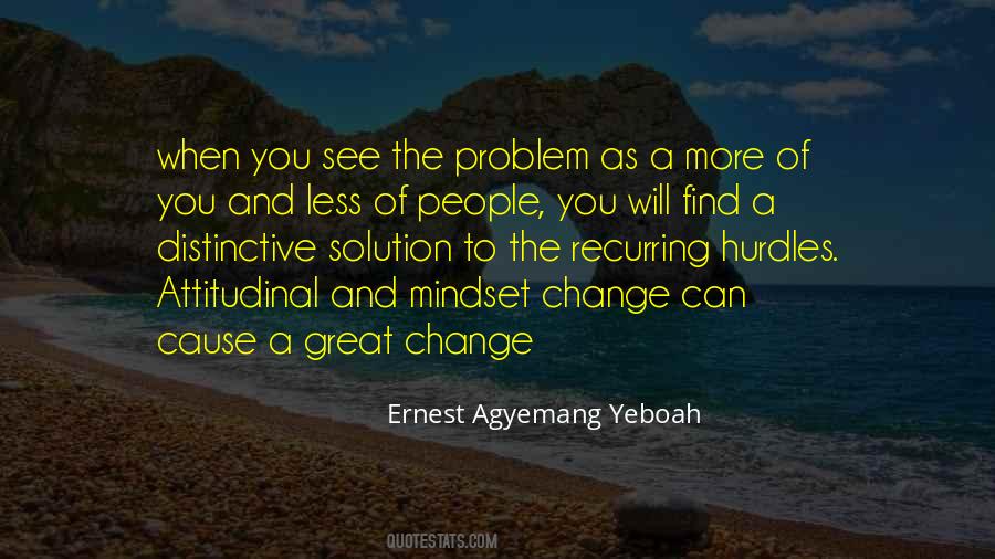 Quotes About Change Of Mindset #471135