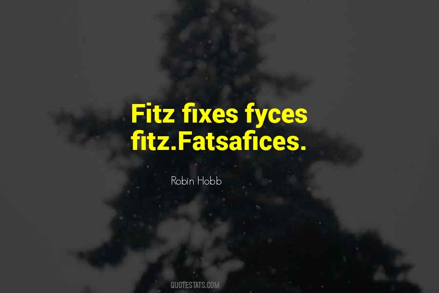 Fitz Quotes #980254
