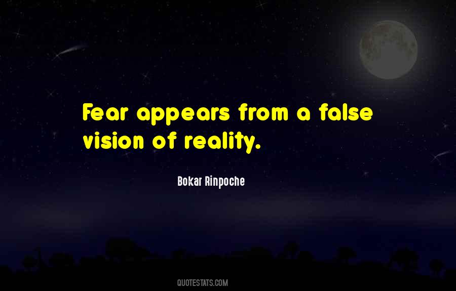 Quotes About False Fear #1190992