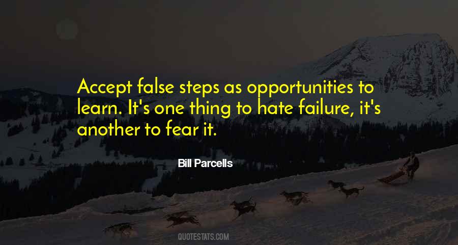 Quotes About False Fear #850520