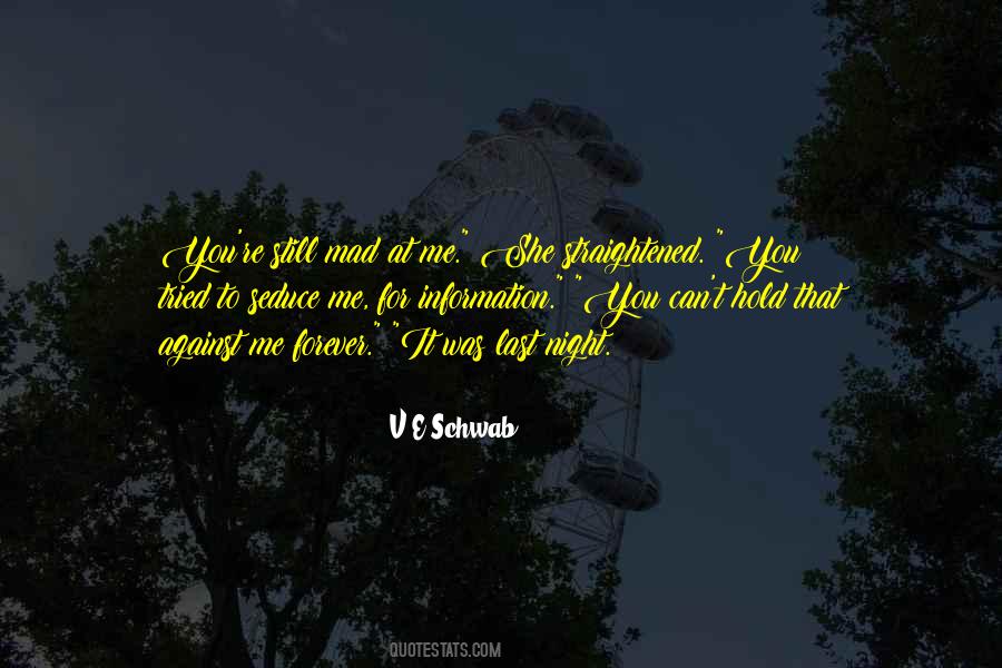 You Mad At Me Quotes #780453